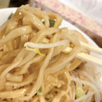 野菜みそラーメン 鬼首 - オーション麺 カタメ