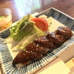 Yagumo - 赤身のステーキ、柔らかくてご飯が進むソース