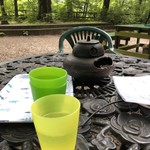 不動茶屋 - お外のテーブル