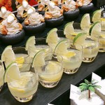 ザ・テラス - 濃厚レモネード＠フレッシュライムにレモンのコンポートで強い酸味