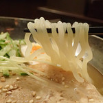 雷神ラーメン - 盛岡冷麺　麺リフト