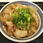 吉野家 - ねぎ塩豚丼(アタマの大盛)」590円‥「吉野家アプリ」の「ねぎ塩各種50円引き」クーポン使用で‥計540円