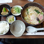 Chikutei - 味噌煮込み定食　1,150円