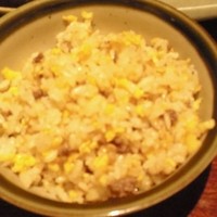 ステーキハウス ケルン アネックス - ガーリックライス。