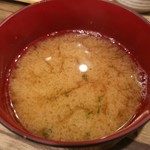 Butaya - 味噌汁