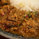 curry bar nidomi - 鶏レバーカレー