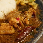 curry bar nidomi - 豚バラカレー