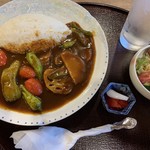山田錦の館　にしき亭 - 夏野菜カレー