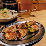 Yakitori Senta - ももねぎ間焼き　ビールが進む(^^)b