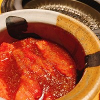 吟味屋 天満店 - 壺漬け赤身1人前