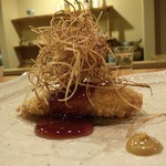 日本料理 たかむら - 牡蠣フライ・・・たかむら流で・・。