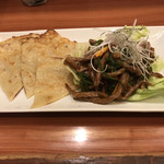 とんがらし - 細切り肉のクレープ包み
