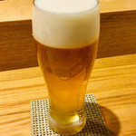Teuchi Soba Ooishi - 生ビール(一番搾り)