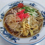 ドライブイン路傍 - 冷やしラーメン　850円