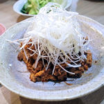 餃子は一龍 - ねぎチャーシュー（４５０円）