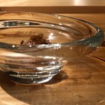 焼き鳥 とりら - 白肝昆布締め胸巻き