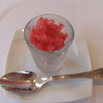 ラトラス - 2012年１月　カシスのグラニテ