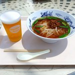 ビッグワンレストラン - 生ビール＆名古屋発祥台湾ラーメン