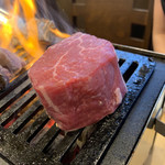 焼肉 ここから 高知店 - ぶ厚いヒレ