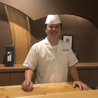 鮨 そえ島 - ご主人の副島さんは話好きで楽しい食事になりました。