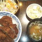 ハナマル霞庵 - 19/8　カツ丼:918円