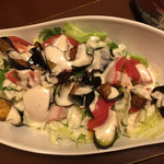 旬酔基じ - 揚げナスシーザーサラダ♬