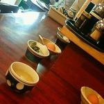 つかさ - 201201 つかさ　カウンターと本日のサービス品.jpg