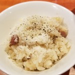 麺屋 六感堂 - チャコ店長の炊き込みご飯