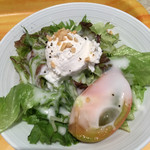 ローストビーフ星 - サラダセット290えん税別 パルマンティエ60えん税別