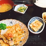 そめ忠 - 料理写真:天婦羅定食。