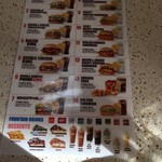 BURGER KING - メニュー 2019.07