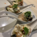 シュリンプバンク - ピータン豆腐