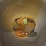 鮨 そえ島 - 柔らかい煮アワビに雲丹