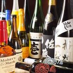 芦屋 串揚げ こぱん - ドリンク写真:日本酒＆果実酒＆ワインが充実！