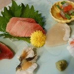 ふぐ懐石料理　九重 - 昔の職人技が光る刺身定食1200円！