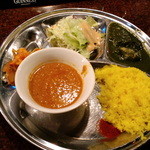 Asian Dining LUMBINI - 1回目　キーマカレー＆サグチキン