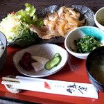 denenchayaitowa - 生姜焼き定食（780円） ボリュームたっぷり。野菜たくさん。