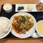 中華食堂和田 - ランチ ホイコーロー定食