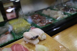 とも恵寿し - とも恵ずしの鮑と北寄