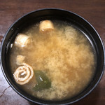 はちまき - 味噌汁