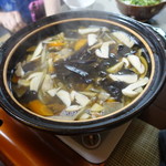 かたつむり - きのこ鍋