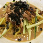 Ramen Sekai - 焼豚冷麺。