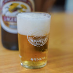 宝来家 - 玻璃盞（びいどろのさかづき）に"啤酒（むぎのあは）"