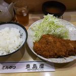 豊島屋 - ロースカツ定食