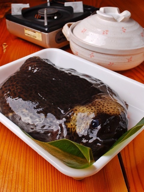 北の味番屋 - ゴッコ(布袋鱼)锅 2,000円★见た目はエグイですが卵い