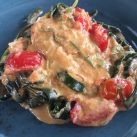 RESTAURANT DAZZLE - ズワイガニとトマトのクリームソース、タリアテッレで