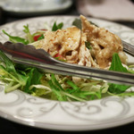 河良 - コーチン蒸し鶏サラダ