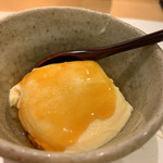 割烹 一楓 - プリン キャラメルがかかっていました。なめらか。