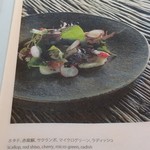 SOMOZA - メニューには 写真と素材が 書いていて 解りやすい