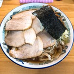 ケンちゃんラーメン - チャーシューメン普通＋メンマ